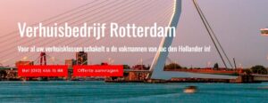 verhuisbedrijf in Rotterdam
