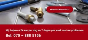 Anolso uw loodgieter in Den Haag en omstreken